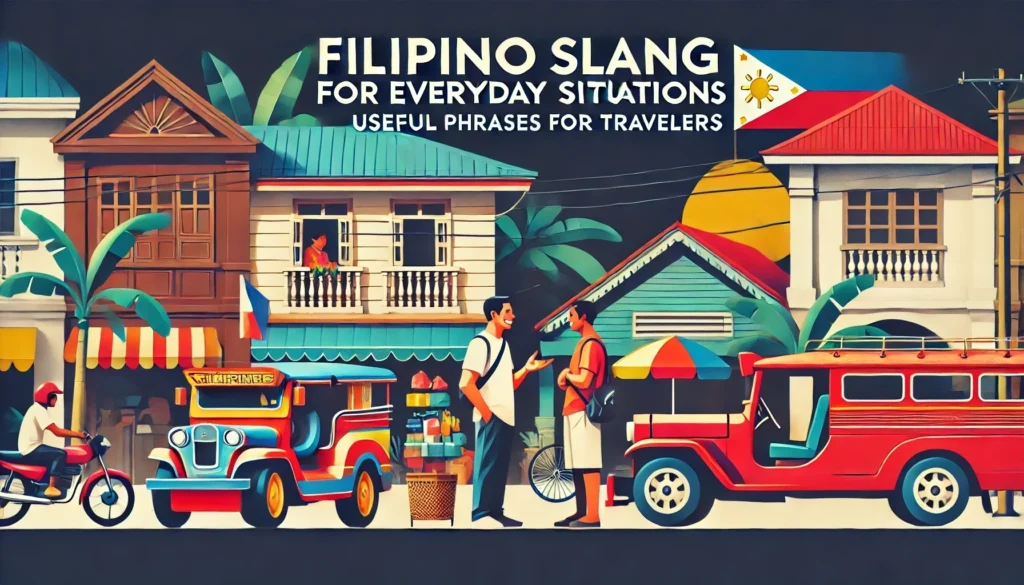 Taas Noo Pilipino - Filipino Slang for Everyday Situations Useful Phrases for Travelers