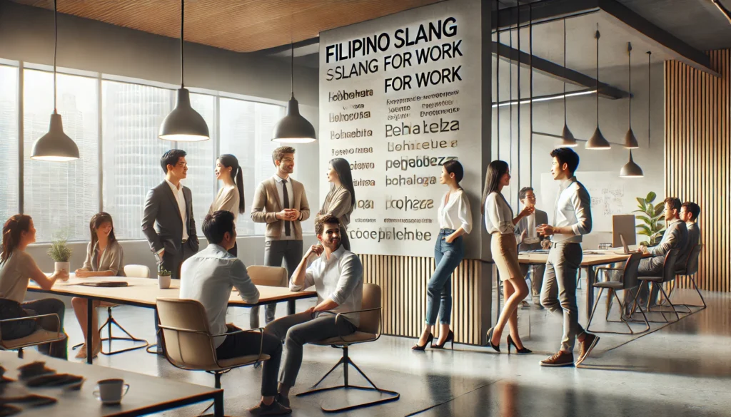 Taas Noo Pilipino - Filipino Slang for Work Phrases You'll Hear in the Office