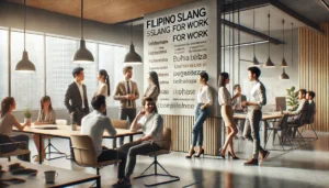 Taas Noo Pilipino - Filipino Slang for Work Phrases You'll Hear in the Office