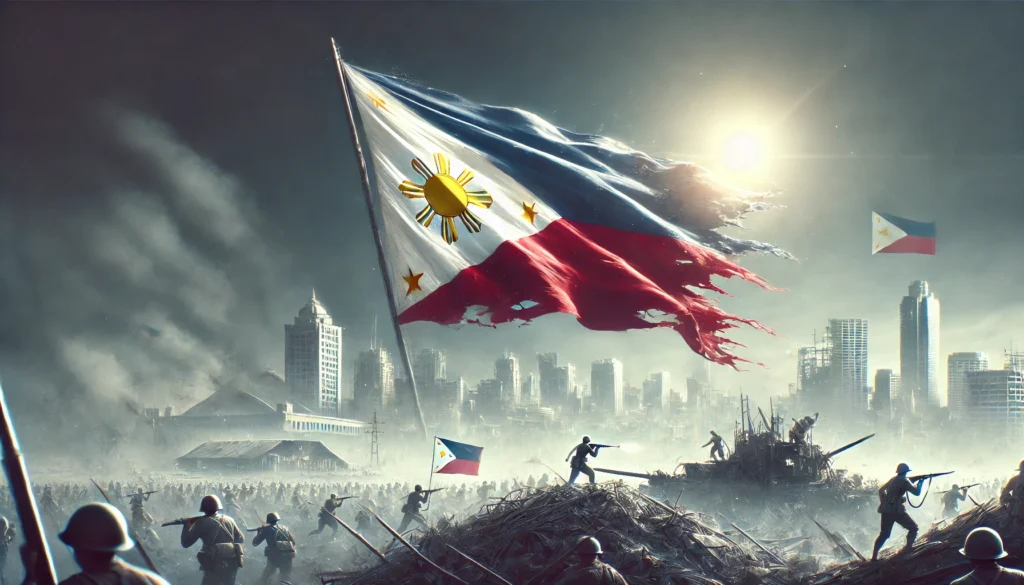 Taas Noo Pilipino - The Liberation of Manila A Costly Victory