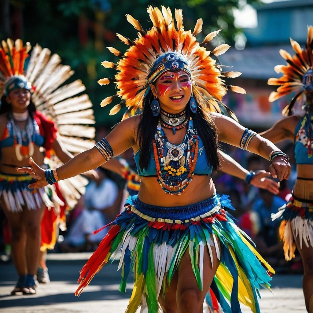 taasnoopilipino - Ati-Atihan Street Dancing A Visual Spectacle