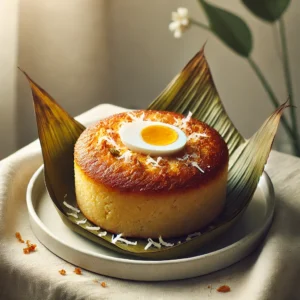 taasnoopilipino - Bibingka A Baked Rice Cake, Perfect for the Holidays