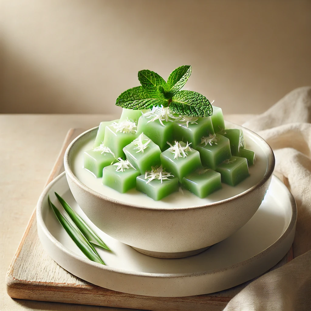 taasnoopilipino - Buko Pandan A Creamy Coconut and Pandan Dessert