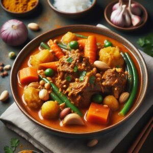 taasnoopilipino - Kare-Kare Oxtail Stew in Peanut Sauce