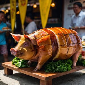 taasnoopilipino - Lechon The Star of the Lechon Festival