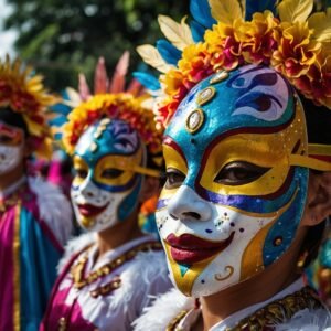 taasnoopilipino - MassKara Festival Dance Parade A Celebration of Smiles and Creativity