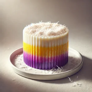 taasnoopilipino - Sapin-Sapin A Colorful and Layered Rice Cake