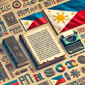 taasnoopilipino - Tagalog The National Language and Its Origins